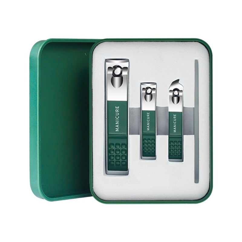 4Pcs Stainless Steel Nail Clippers Set
